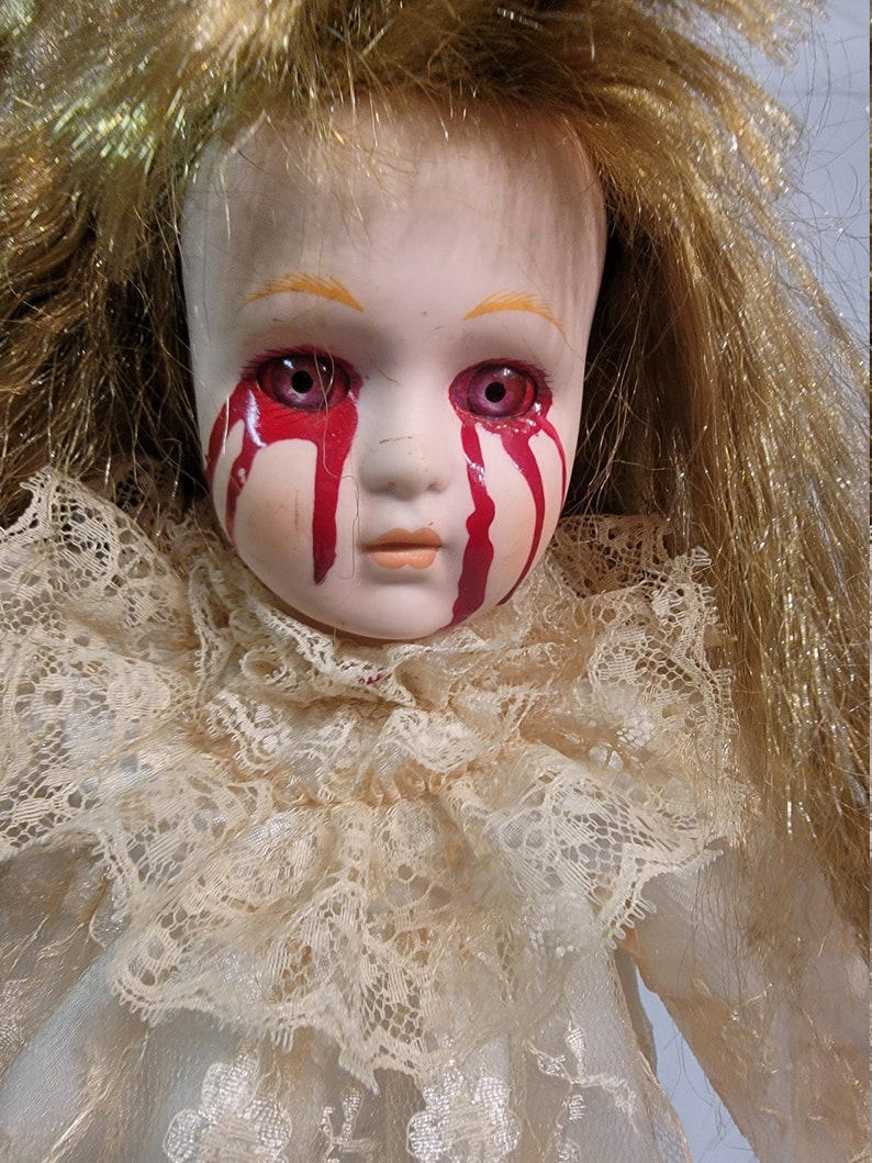 Dämonenkinder demonic Horror Doll Creepy Scary Dark Goth evil re Dämonenkinder demonic Horror Doll Creepy Scary Dark Goth evil re