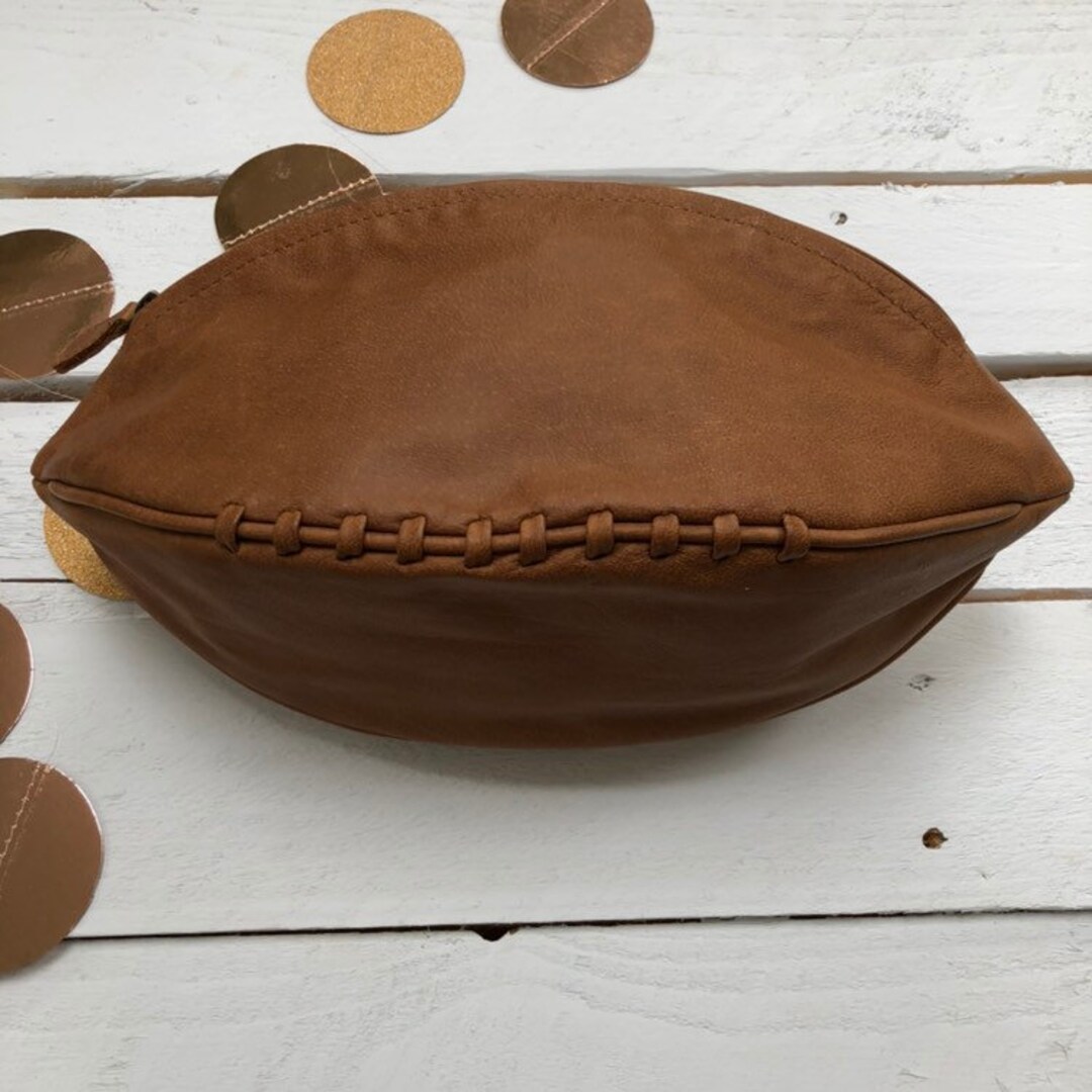 Leather Rugby Ball Wash Bag Etsy UK