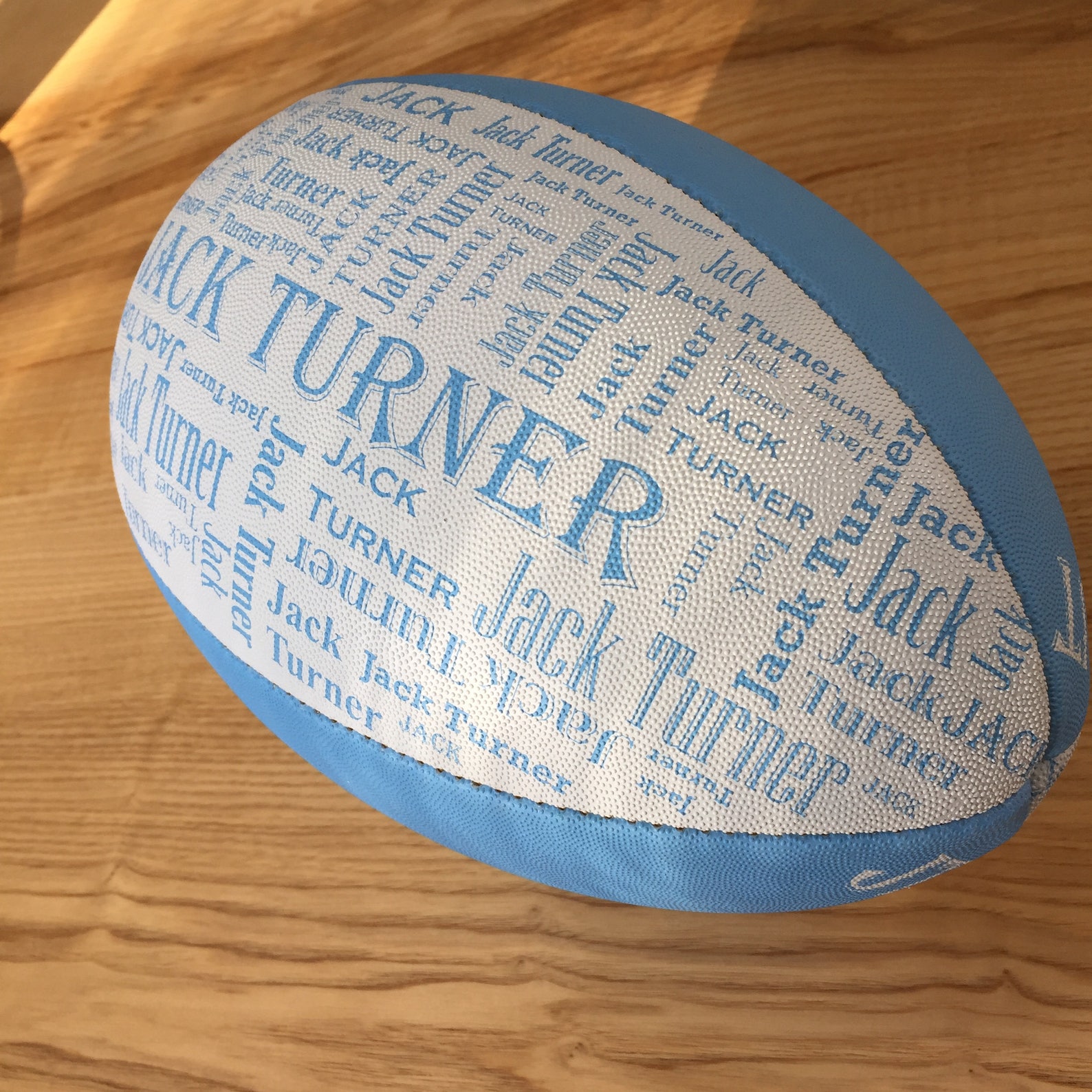Personalised Rugby Ball Etsy UK