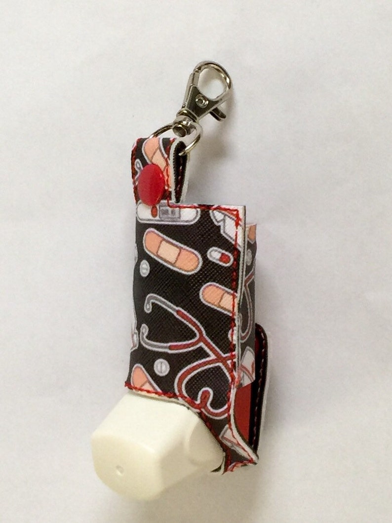Nurse Inhaler Holder Inhaler Case Asthma Medical Proair Etsy