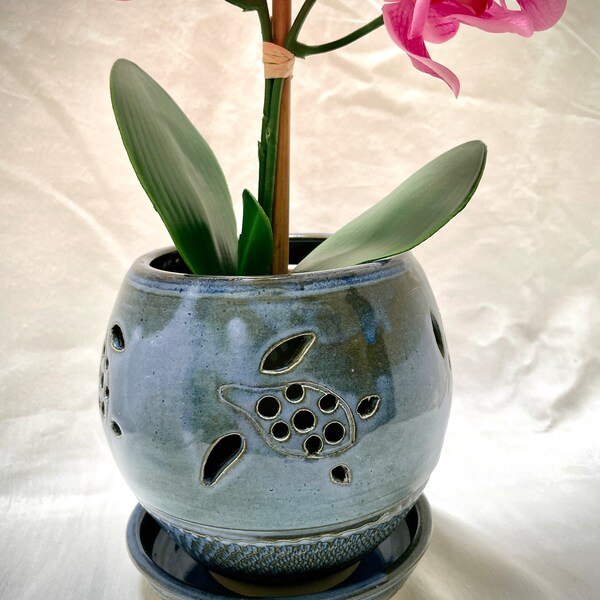 Large Orchid Pot Etsy
