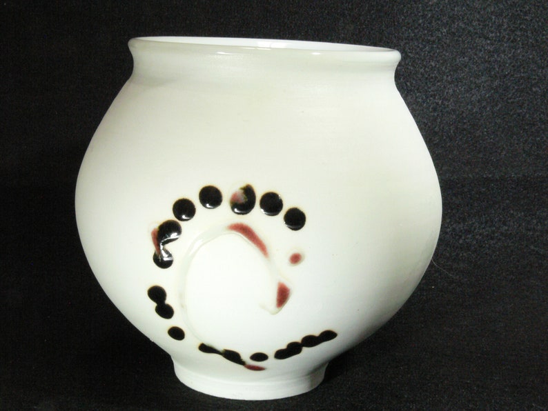 White Spoon Vase Utensil Vase Ceramic Pot Kitchen Etsy