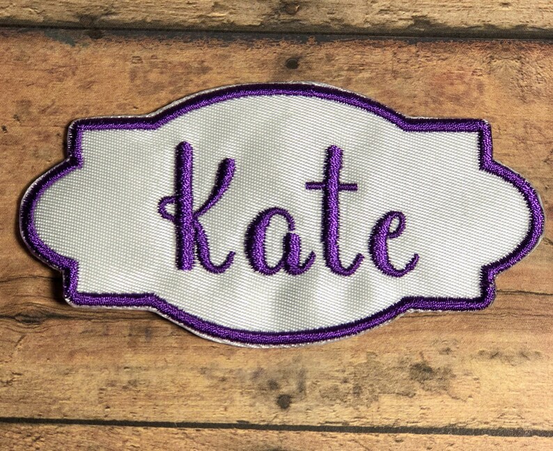 Custom Patchesname Patchcustom Name Patchiron on Name Etsy