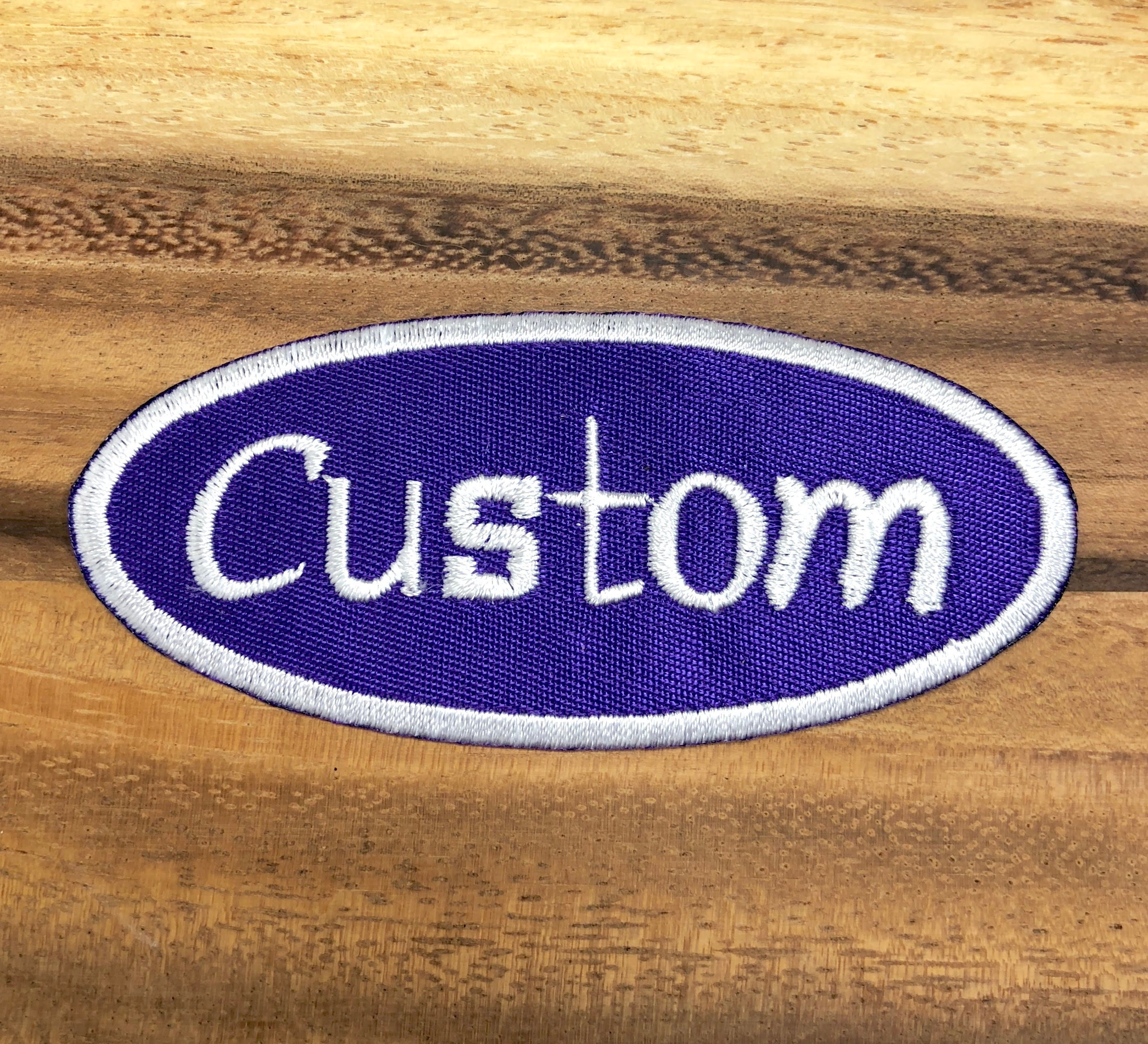 Custom Patchcustom Name Patchbowling Shirt Patch 3.5 X 1.5 Etsy