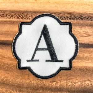 Monogram Patch Iron On-custom Monogram Patch-embroidered Patch