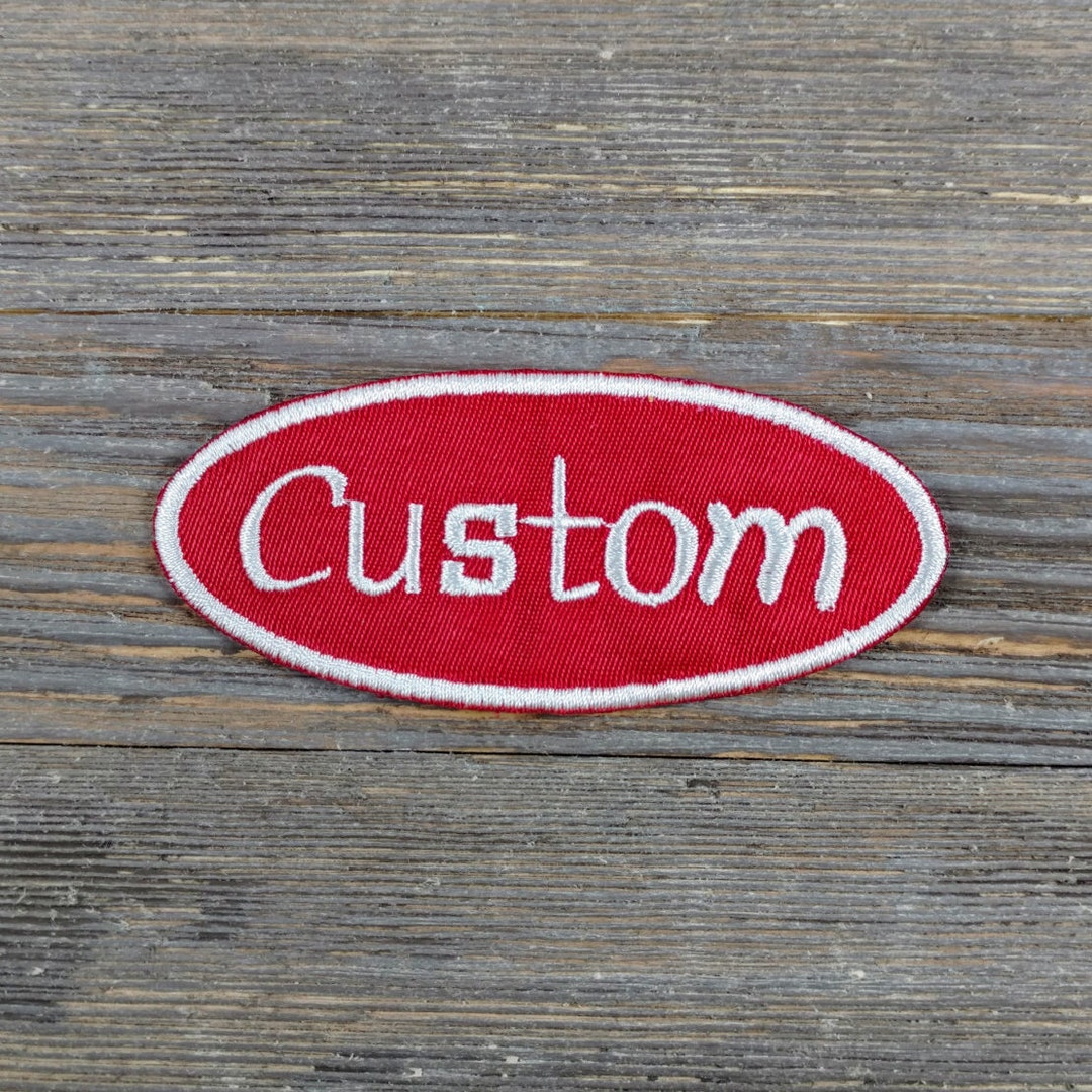 Custom Patchcustom Name Patchbowling Shirt Patch 3.5 X 1.5 Etsy