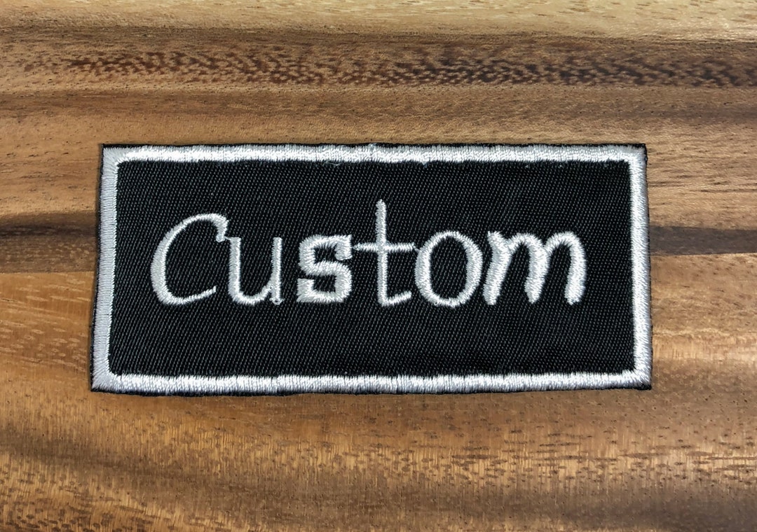Custom Patchcustom Name Patchbowling Shirt Patch 3.5 X 1.5 Etsy