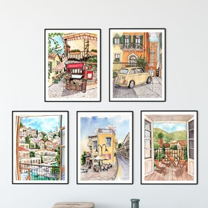 Europe Gallery Wall Travel Prints