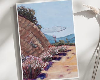 Coastal Walk Fine Art Print Home Decor