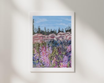 Whistler Flowers Giclee Fine Art Print