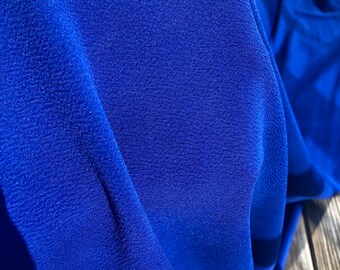 JERSEY KNIT FABRIC solid color royal blue Width 160 cm 220GM