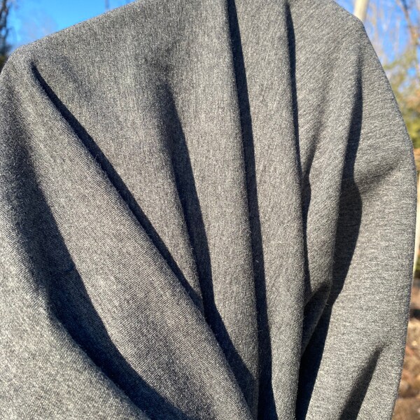 Heavy Cotton Knit Fabric Etsy