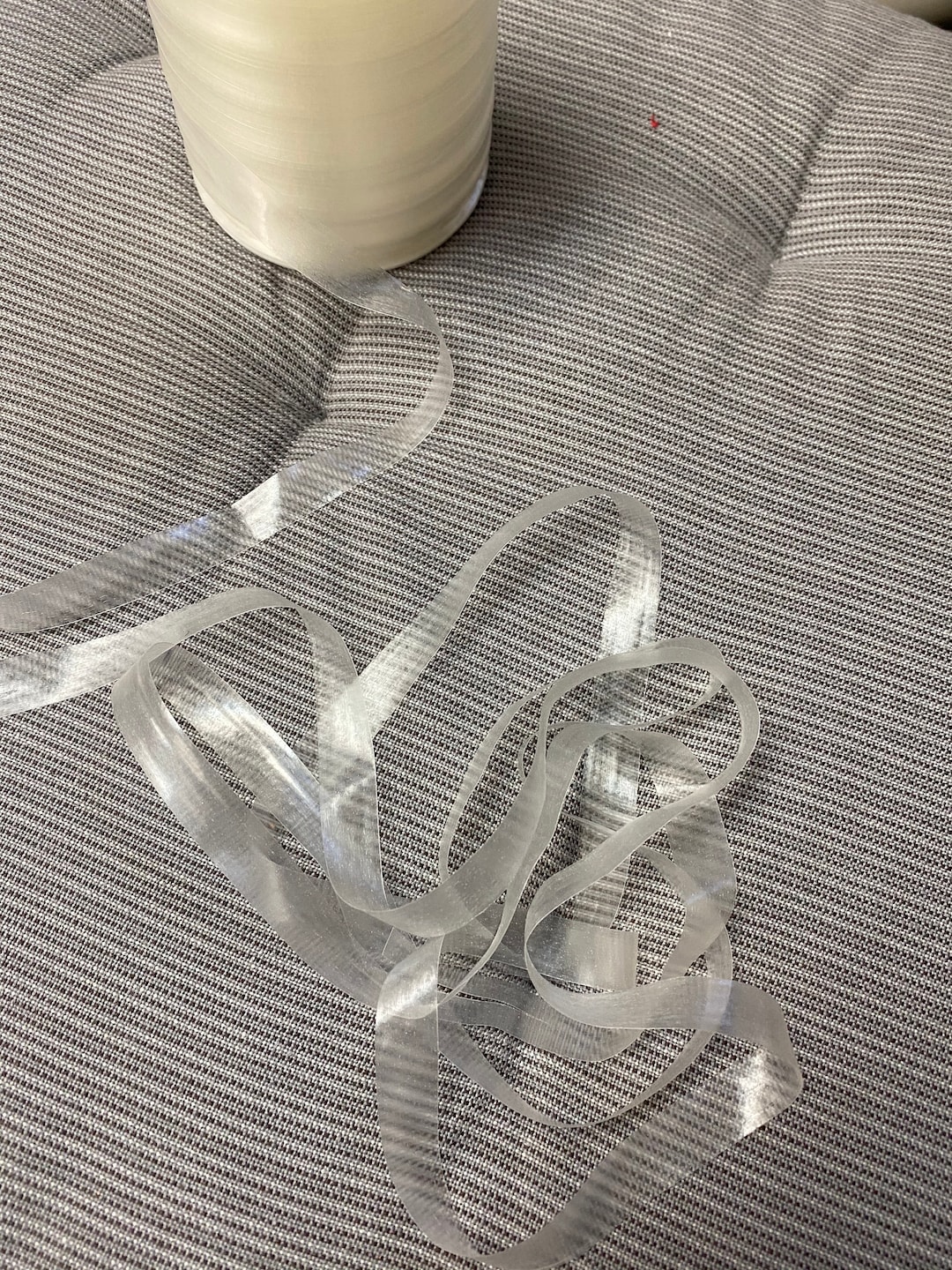 IN STOCK 3/8 of Inch Clear Elastic, Semitransparent Clear Elastic