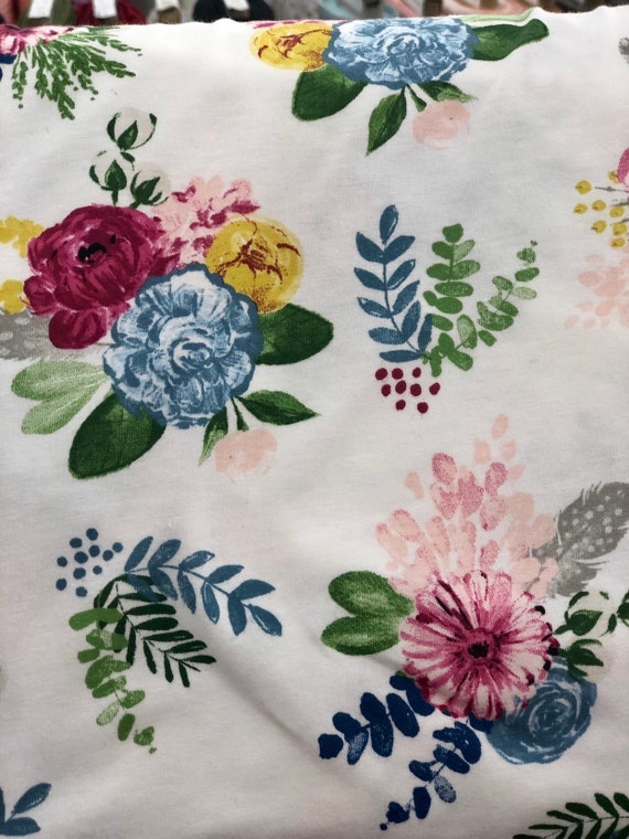 floral jersey fabric