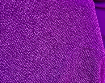 Dark purple Liverpool Textured Stretch knit , Solid purple textured Knit, Liverpool Crepe Knit Fabric, Stretch Knit Fabric by the yard