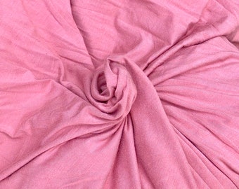 Mauve 4 way Stretchy knit, mauve rayon Knit, apparel stretchy Knit Fabric, mauve knit,