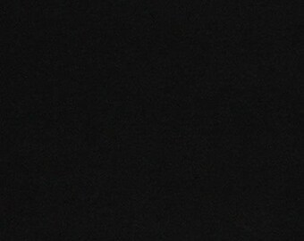 Black stretchy knit 10 Ounce 95 Cotton 5% Lycra jersey knit stretch fabric, sewing jersey knit, 59-60" wide, sold by the yard