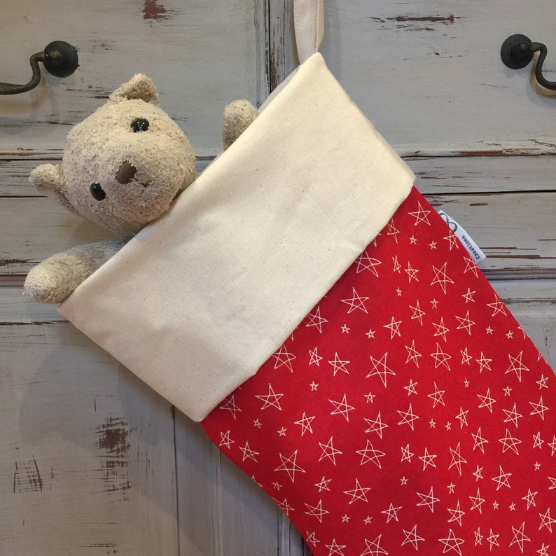 PLAIN Christmas Stockings Ready Made Stockings Christmas | Etsy