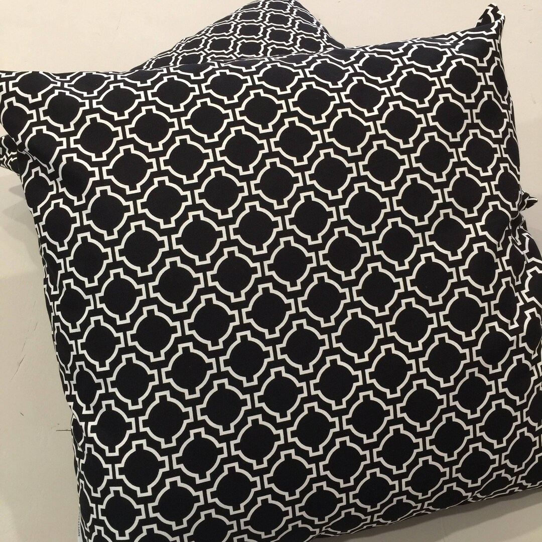 Cushion Cover Black and White Cushion Cover Keyholedesign Etsy Australia