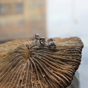 Sterling Silver Stud with CZ
