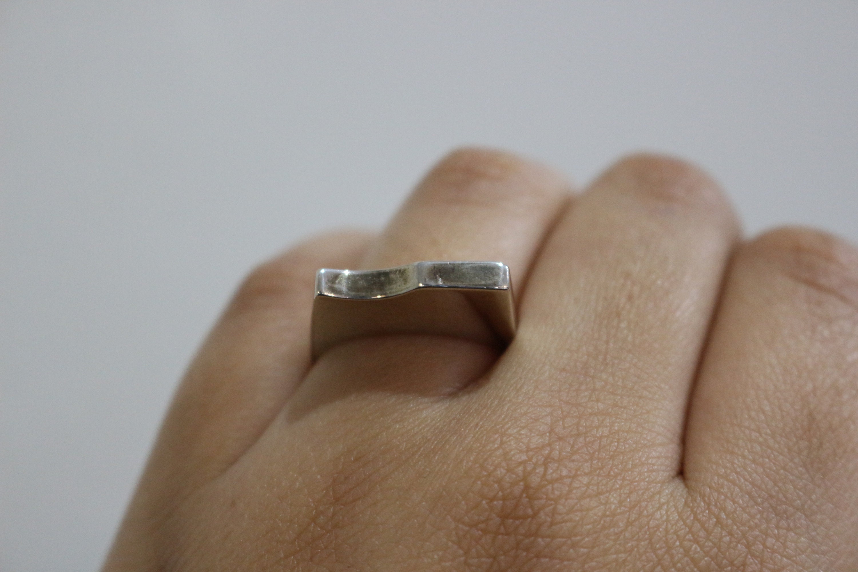 Conque à Fente Argent Montana - Diamètre 1 Pouce - 2 Pièces (1 Paire) - Neuve