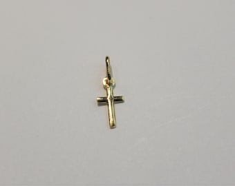 yellow gold Cross Pendant