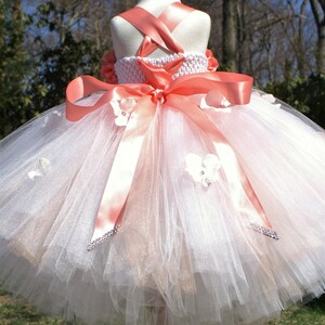Tutu Flower Girl Dress with Big Bow for Birthday Party main image 0