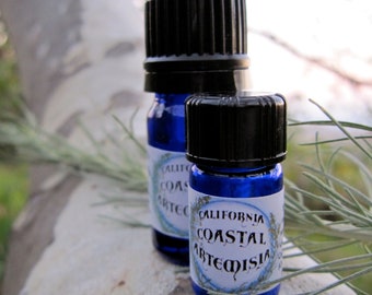 Aceite esencial de artemisa californiana: Colonia vaquera pura y genuina de cultivo silvestre (Artemisia californica)