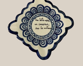 French Ring Dish by Saint-Jean de Bretagne