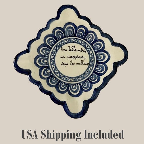 French Ring Dish by Saint-Jean de Bretagne