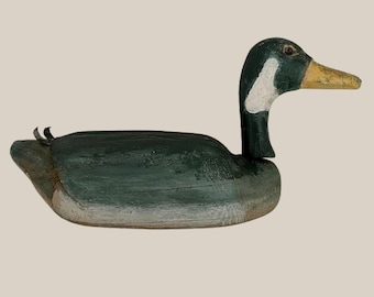 Folk Art Large Wooden Goose Great Country Decor