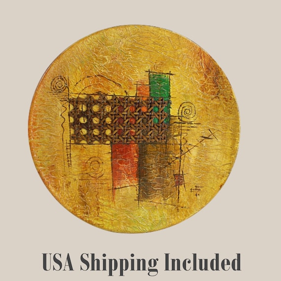 Modern Art Pottery Portuguese Wall Plate
