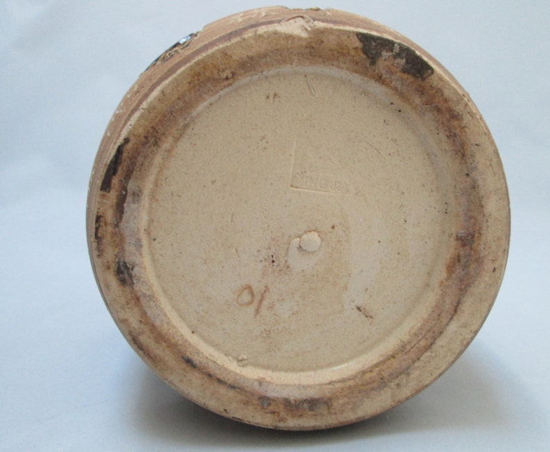 Vintage CHINESE ART POTTERY Vase by Ming Jia Glazed Etsy