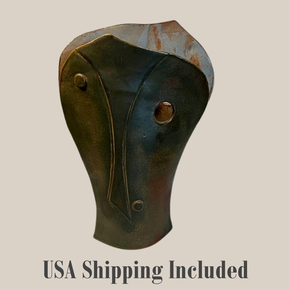 Large Sculpture Vase by Nancy Kibens Huge