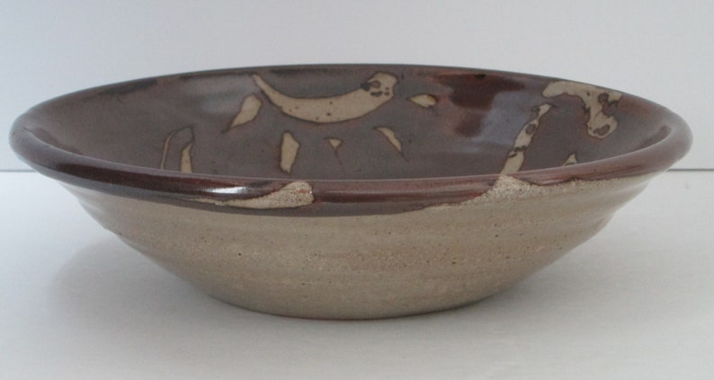 Vintage Michael Hoyland British Studio Art Pottery Bowl Signed With Chop Mark