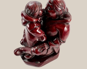 Mother and Child Figurine Sculpted by Canadian Artist Thomas McPhee