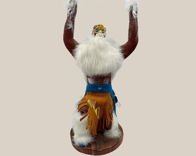 Vintage NAVAJO KACHINA/Katsina, Prayer Eagle by Julie Loley, Census Numbered and Signed