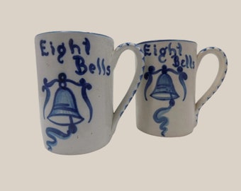 Dorchester Pottery Two Eight Bells Tall Mugs