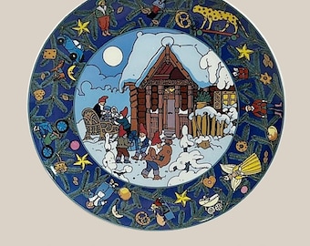 Christmas in Europe Scandinavia Plate Villeroy and Boch