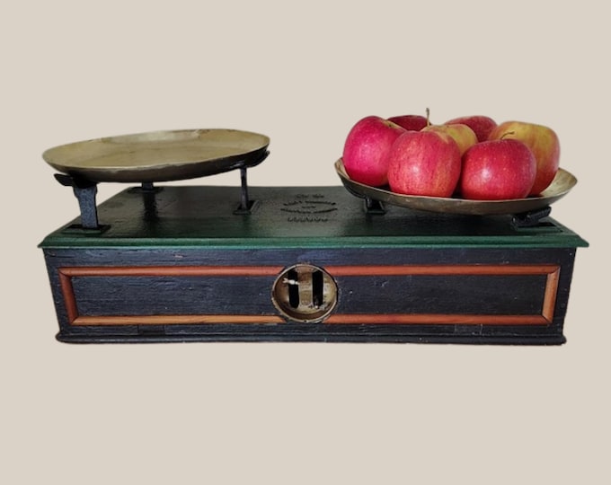 Antique FRENCH SCALE 1857-1866 by Inventor Joseph BERANGER in Lyon
