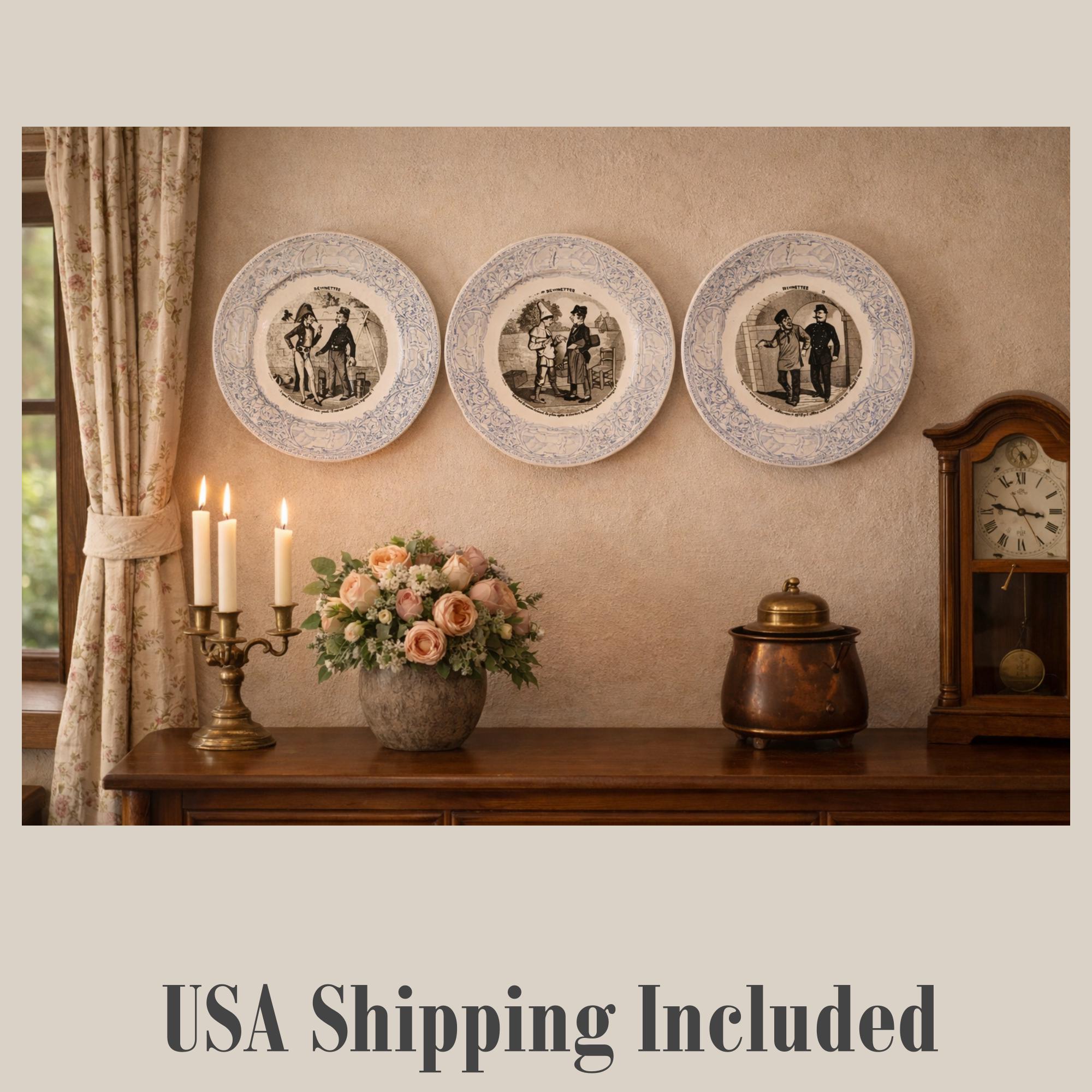 Sarreguemines Plates - Etsy