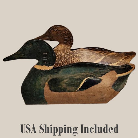Mallard and Drake Decoys by Johnsons Folding Decoys