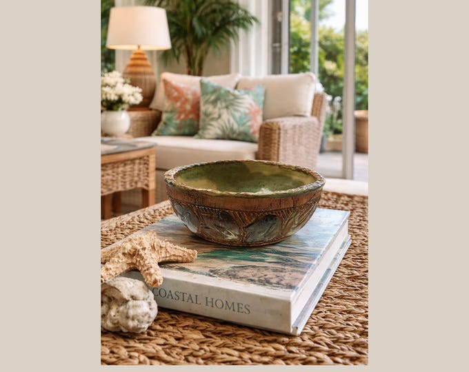 Florida Old River Run Pottery Bowl