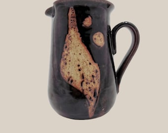 Scandinavian Stoneware Handmade Danish Pottery Pitcher
