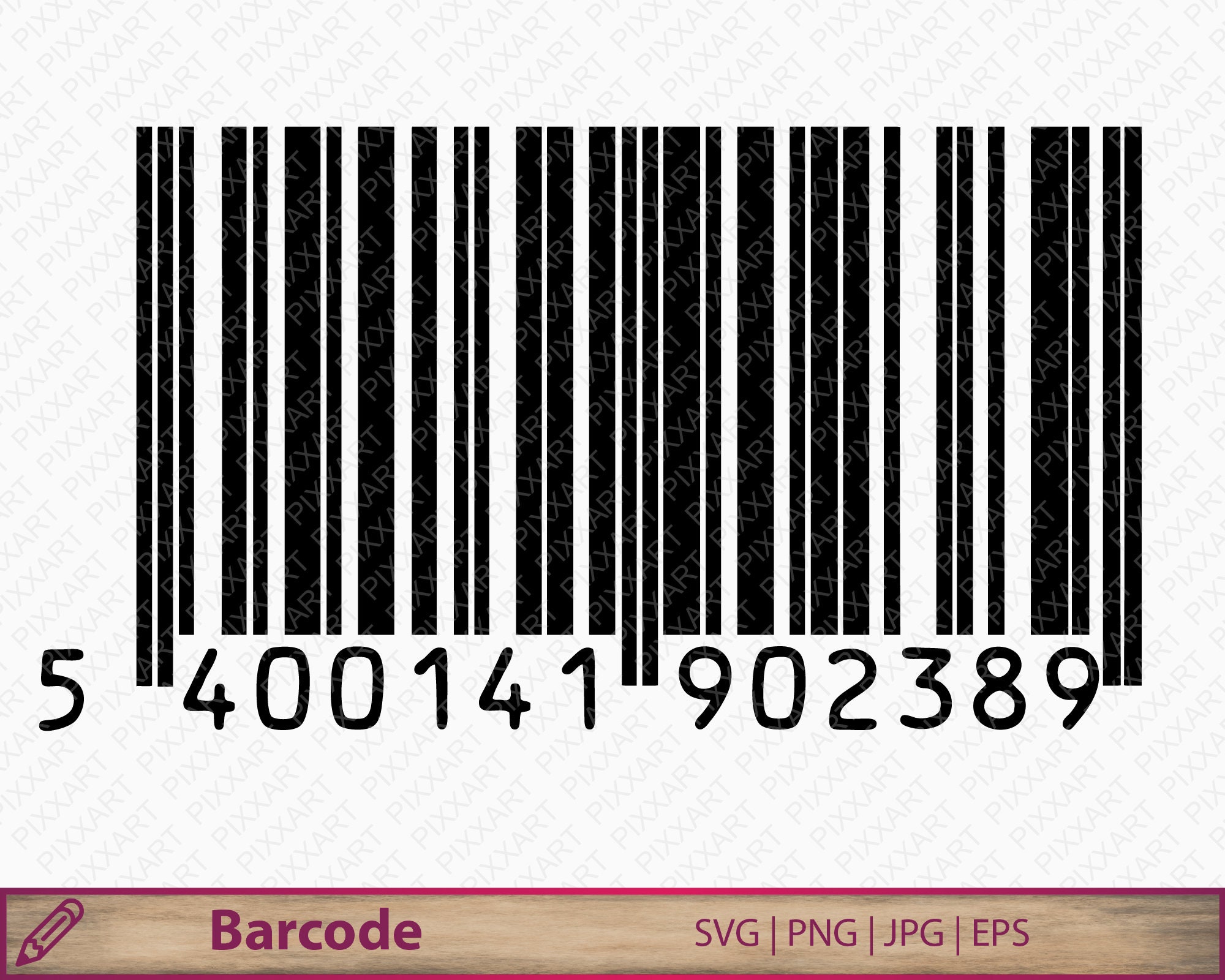 Download Barcode svg png bar code clipart printable cut file cricut ...