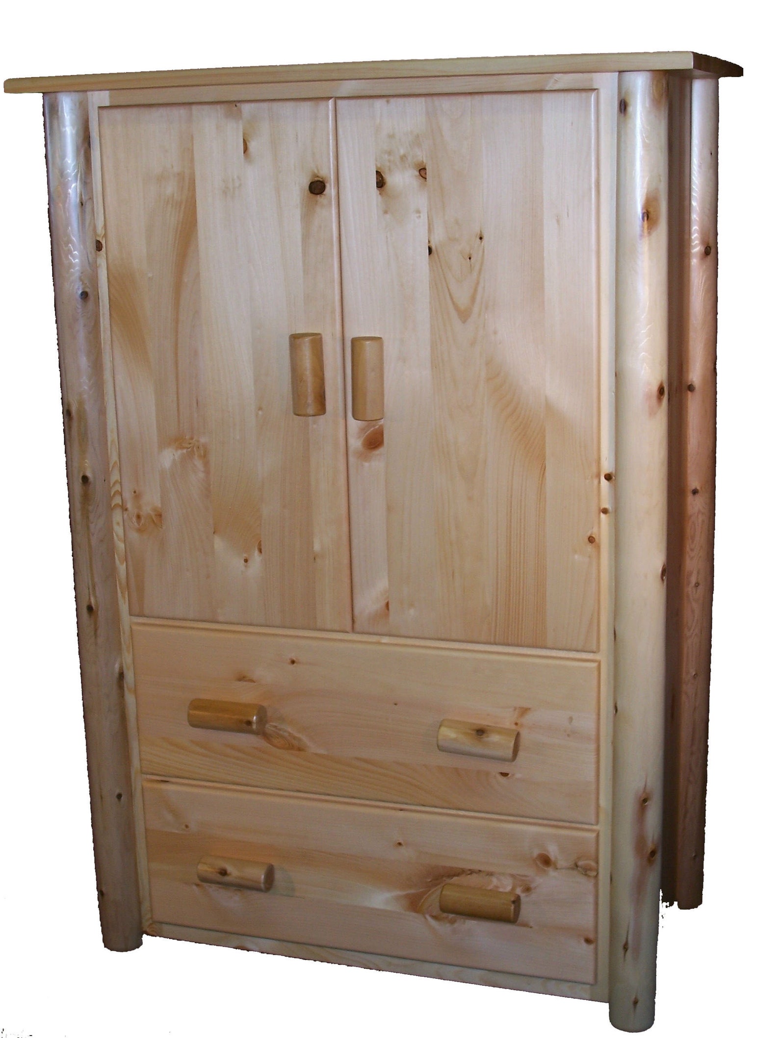 Cedar Log Armoire C4146 Etsy
