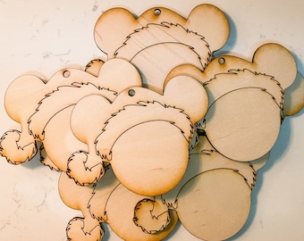 DIY Santa Mickey Mouse Family Activity, Disney Inspired DIY Christmas Ornaments
