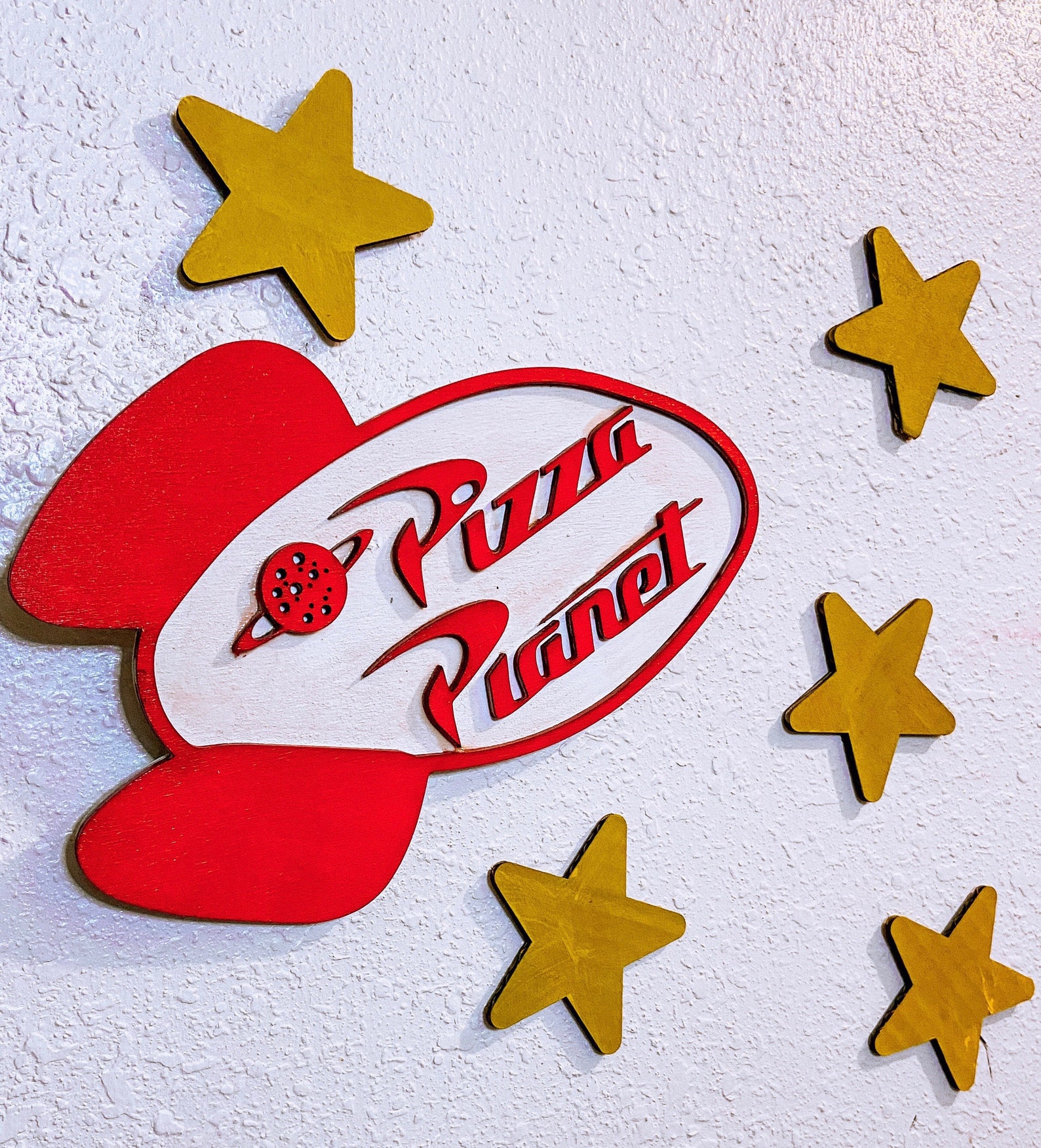 Pizza Planet Rocket - Etsy