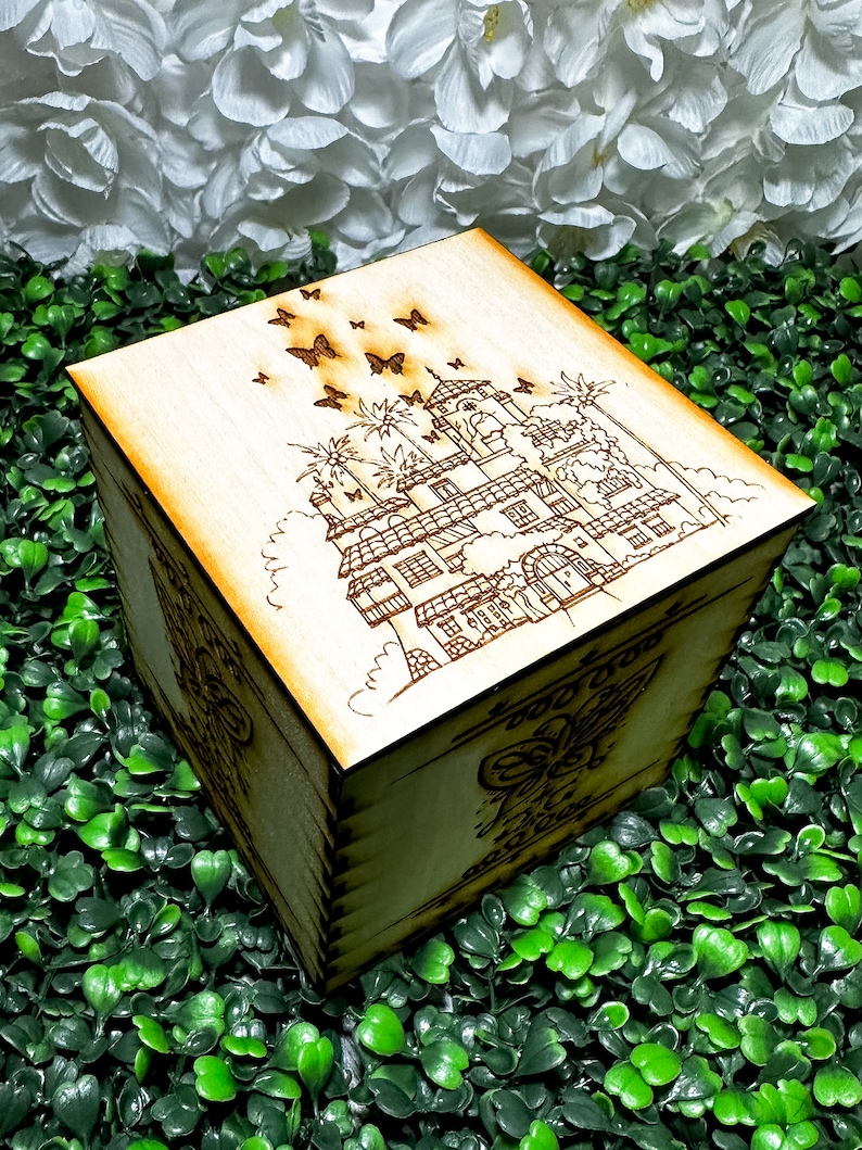 Encanto Wood Candle Box, Miracle Candle Centerpiece Candle Holder Etsy