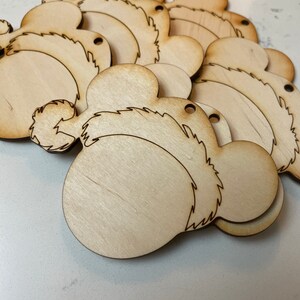 DIY Santa Mickey Mouse Family Activity, Disney Inspired DIY Christmas Ornaments bild 3